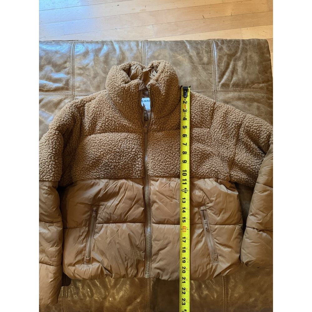 Old Navy Puffer Jacket Camel Brown Women’s XS